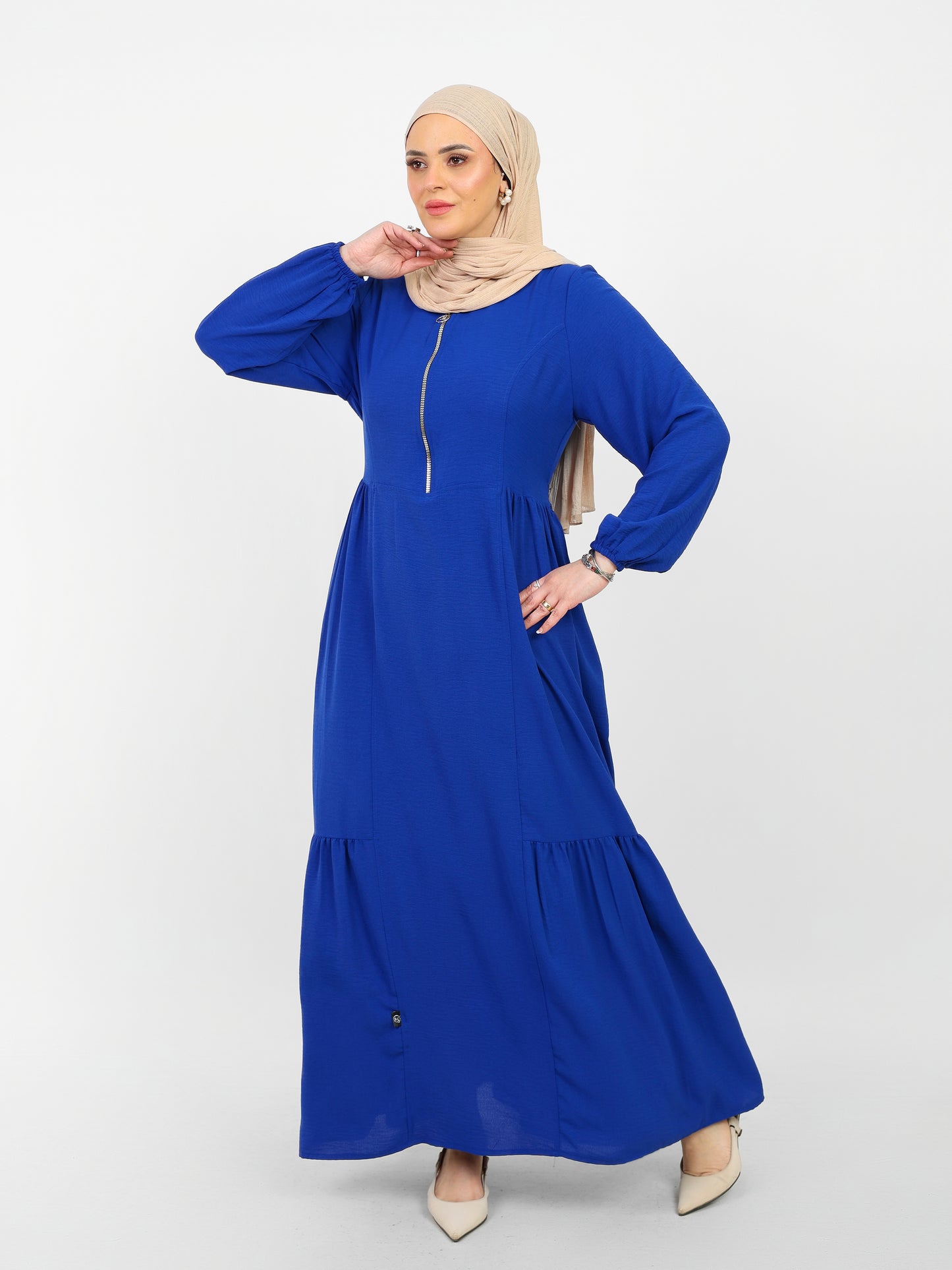 Dali Wear – Ensemble Robe Élégant Bleu