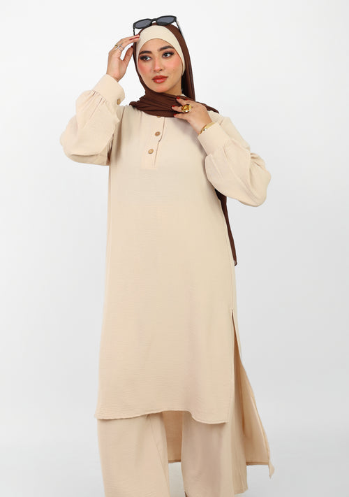 Dali Wear – Ensemble Beige Élégant