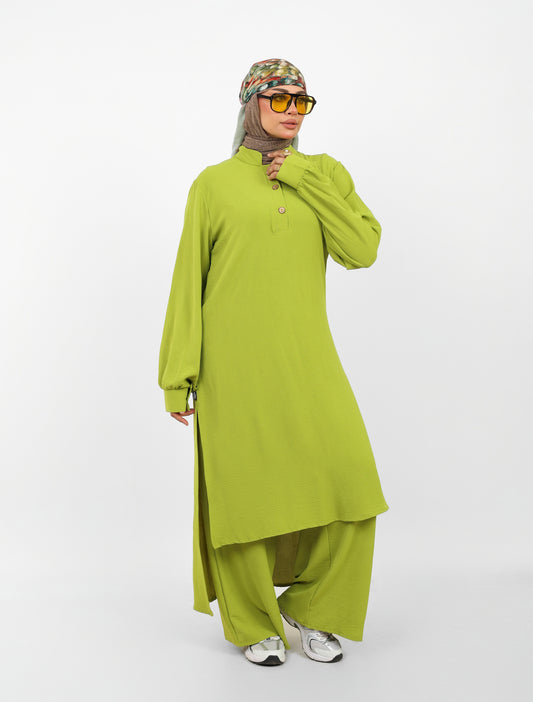 Dali Wear – Ensemble Pistache Élégant