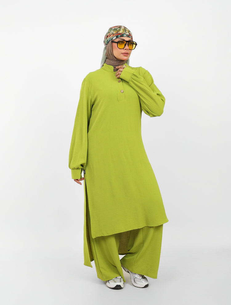Dali Wear – Ensemble Pistache Élégant