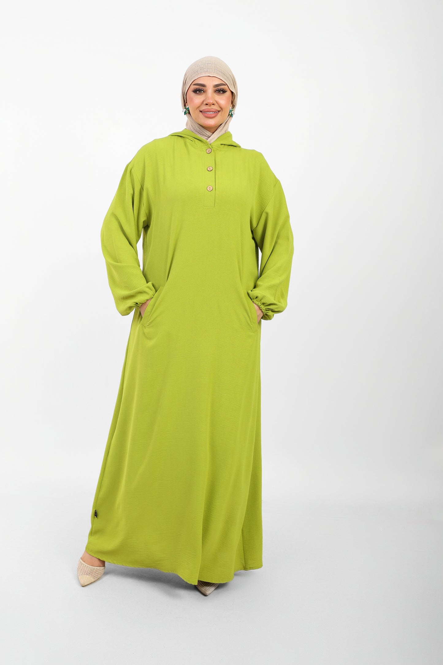 Dali Wear – Ensemble Robe Élégant Pistache