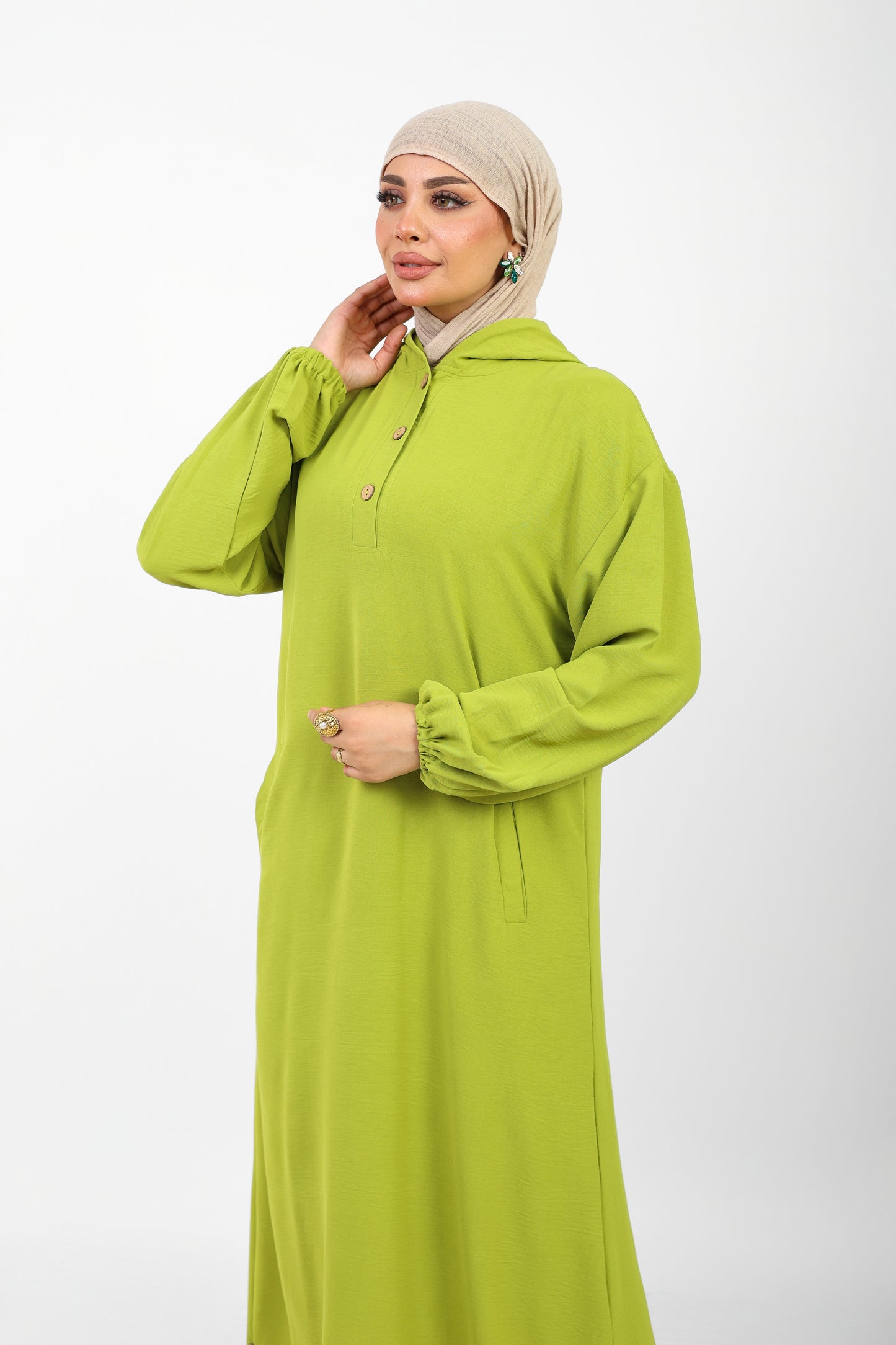 Dali Wear – Ensemble Robe Élégant Pistache