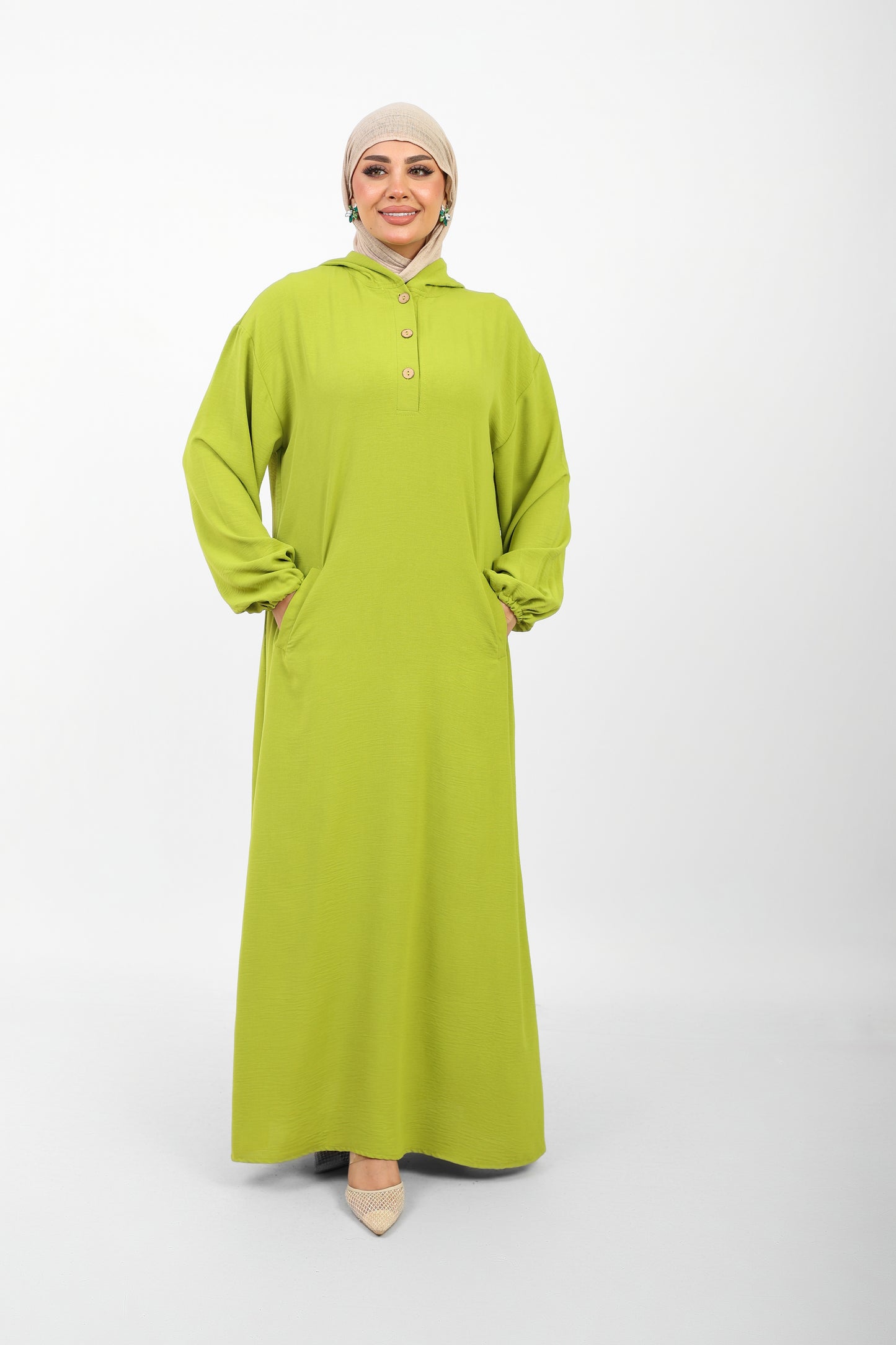 Dali Wear – Ensemble Robe Élégant Pistache