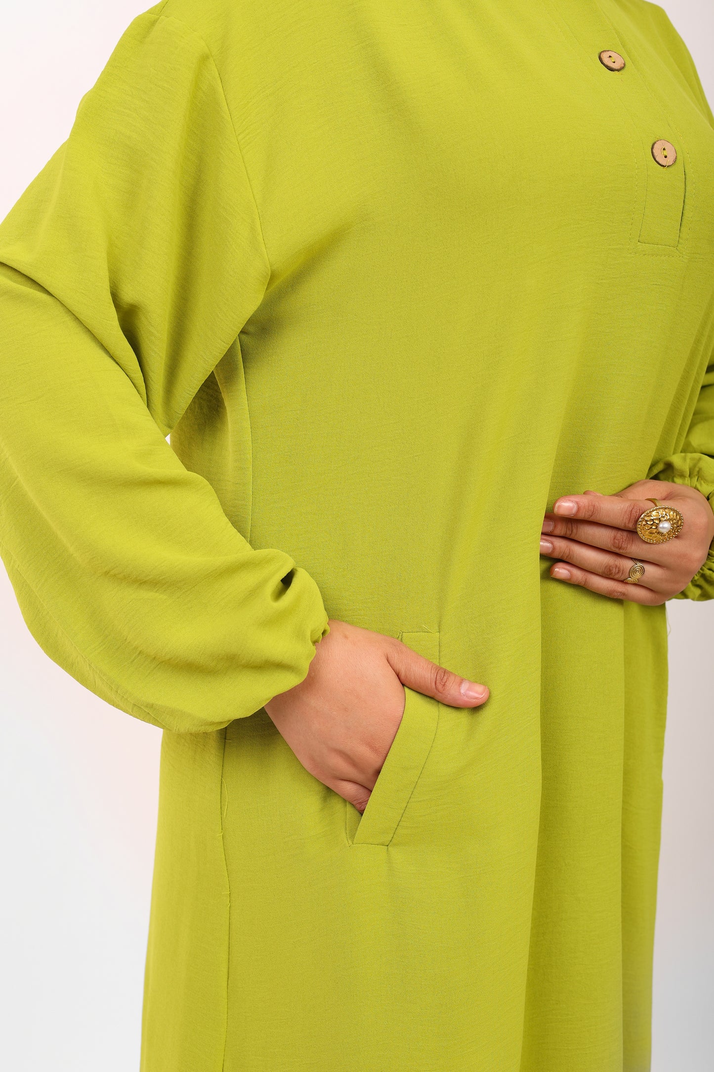 Dali Wear – Ensemble Robe Élégant Pistache