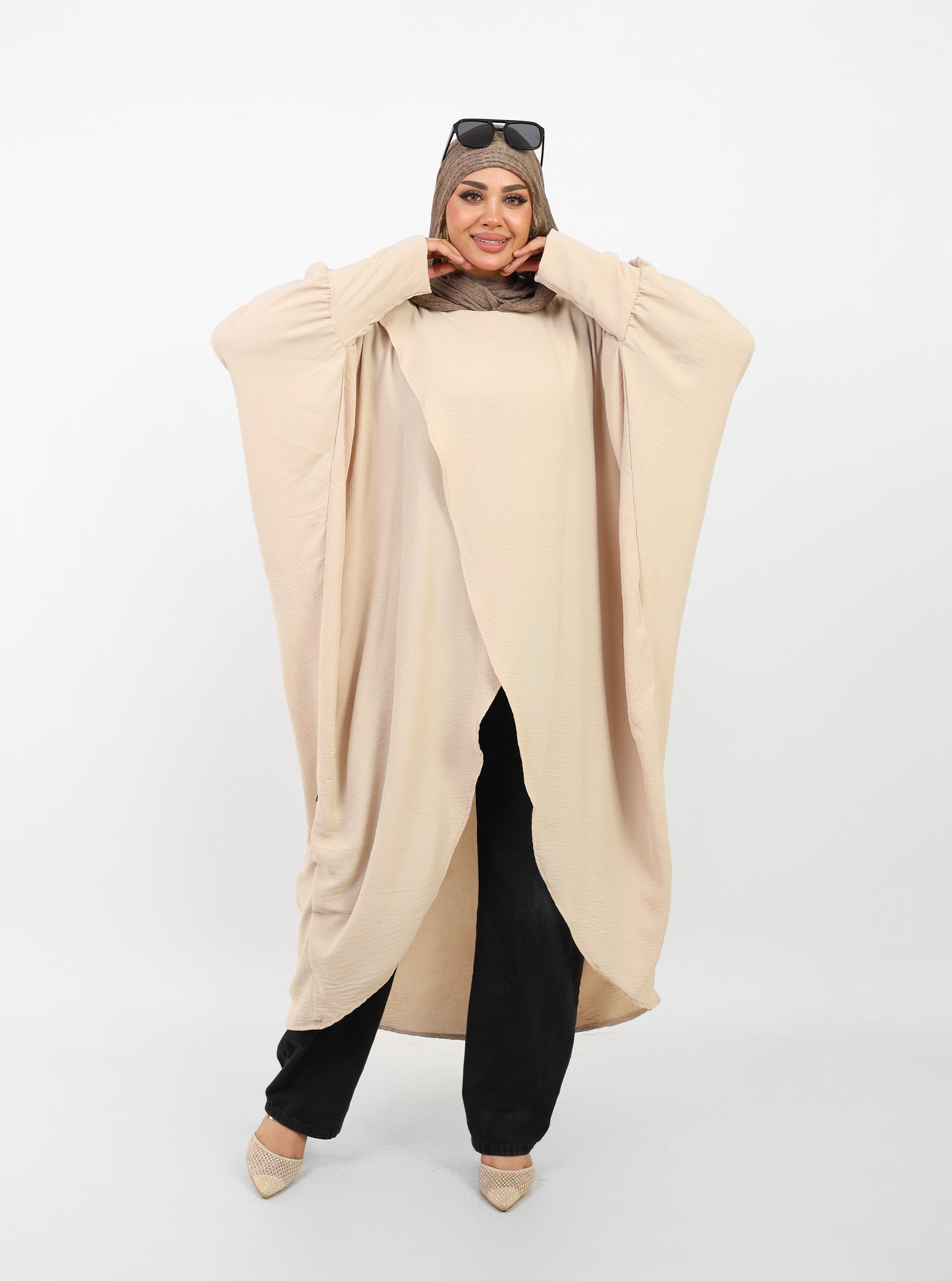 Dali Wear – Ensemble Robe Élégant Beige