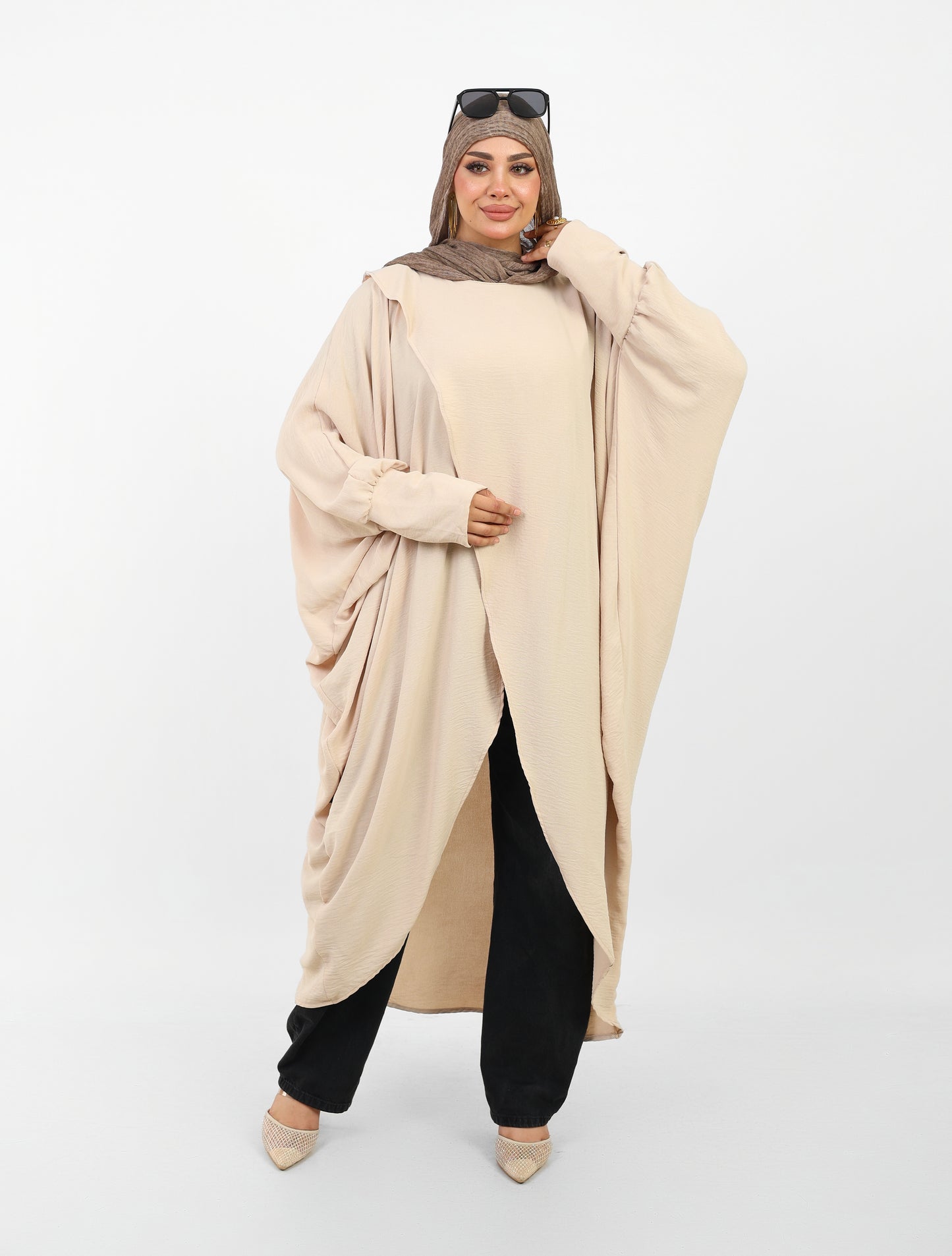 Dali Wear – Ensemble Robe Élégant Beige