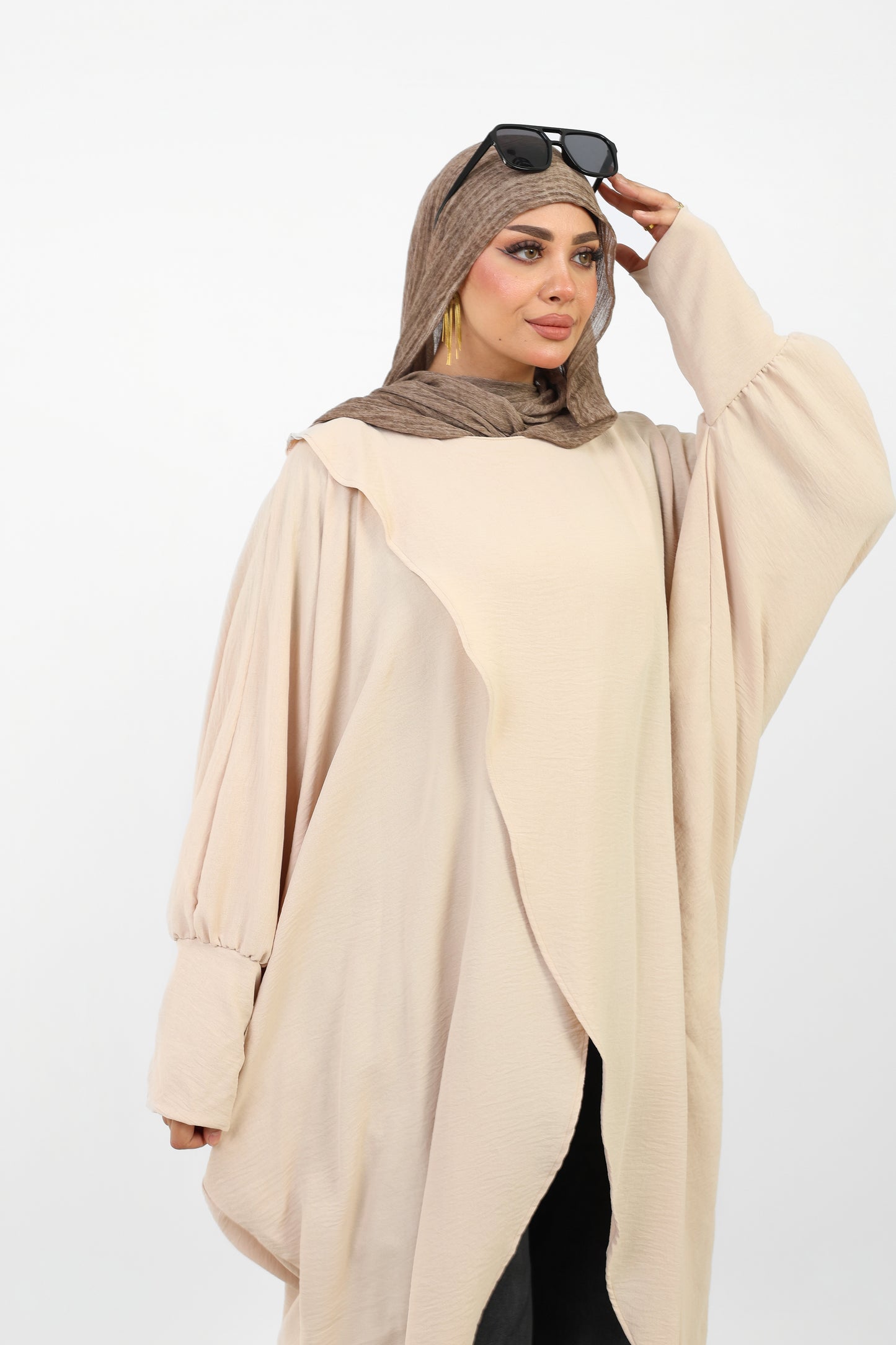 Dali Wear – Ensemble Robe Élégant Beige