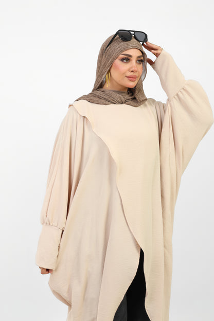 Dali Wear – Ensemble Robe Élégant Beige