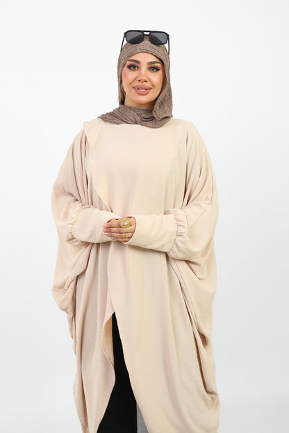 Dali Wear – Ensemble Robe Élégant Beige