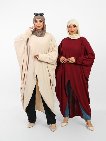 Dali Wear – Ensemble Robe Élégant Beige