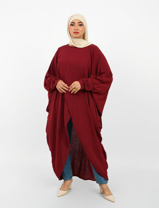 Dali Wear – Ensemble Robe Élégant Rouge