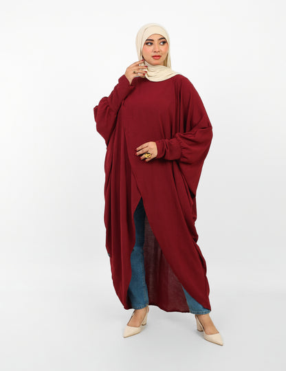 Dali Wear – Ensemble Robe Élégant Rouge