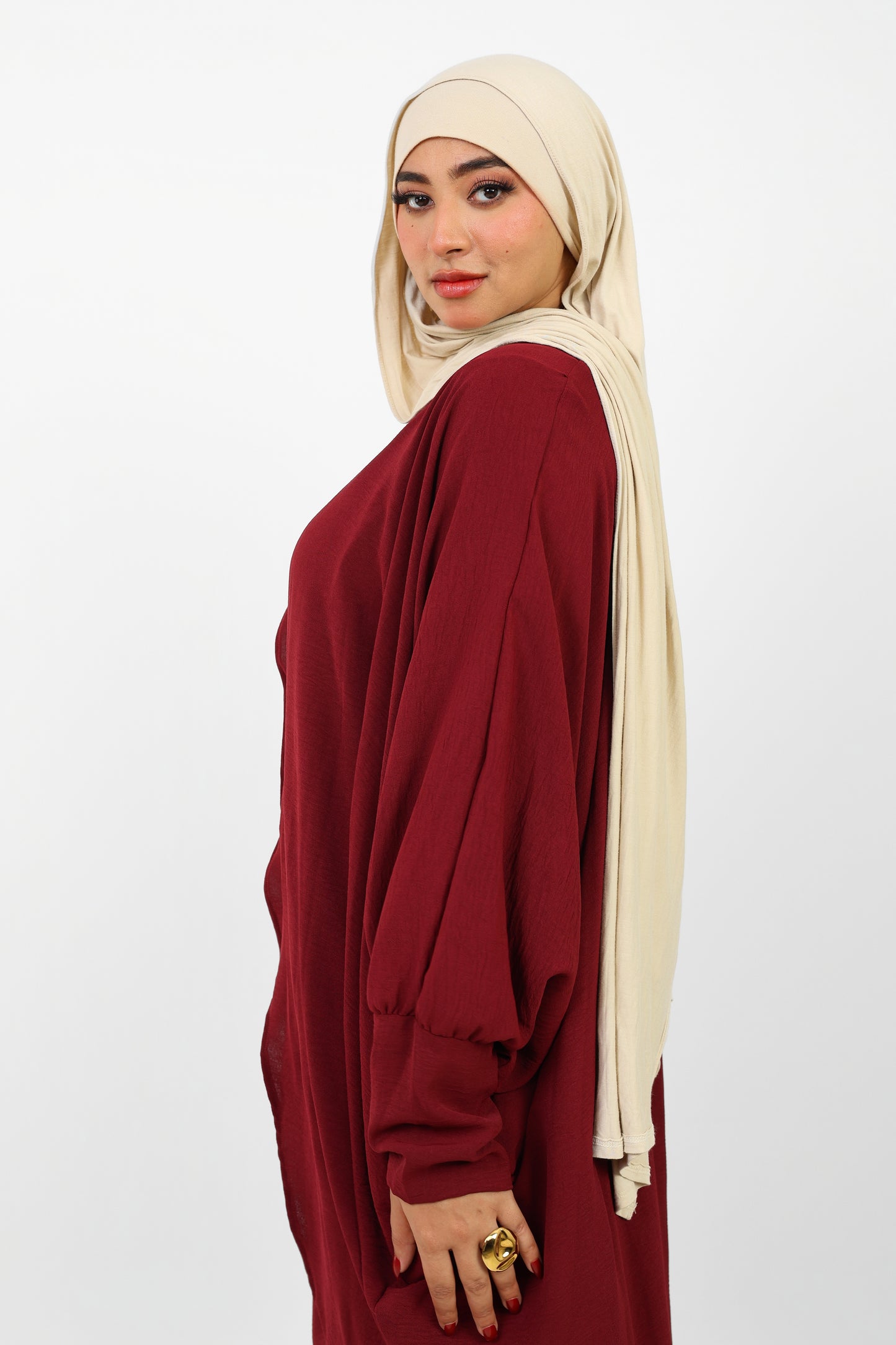 Dali Wear – Ensemble Robe Élégant Rouge