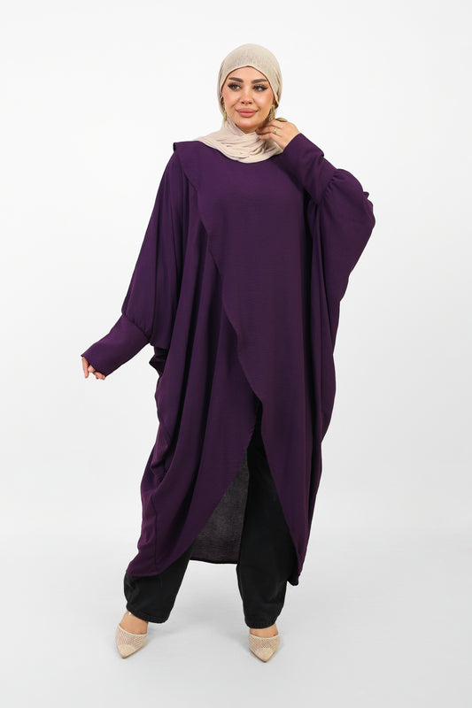 Dali Wear – Ensemble Robe violet Élégant