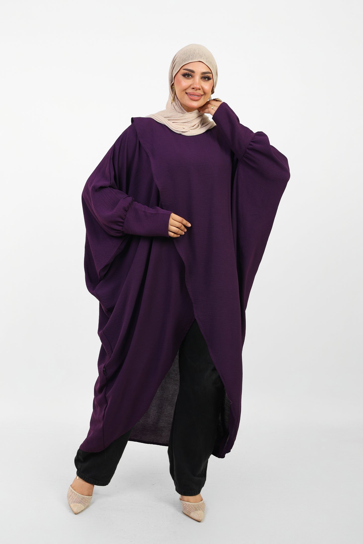 Dali Wear – Ensemble Robe violet Élégant