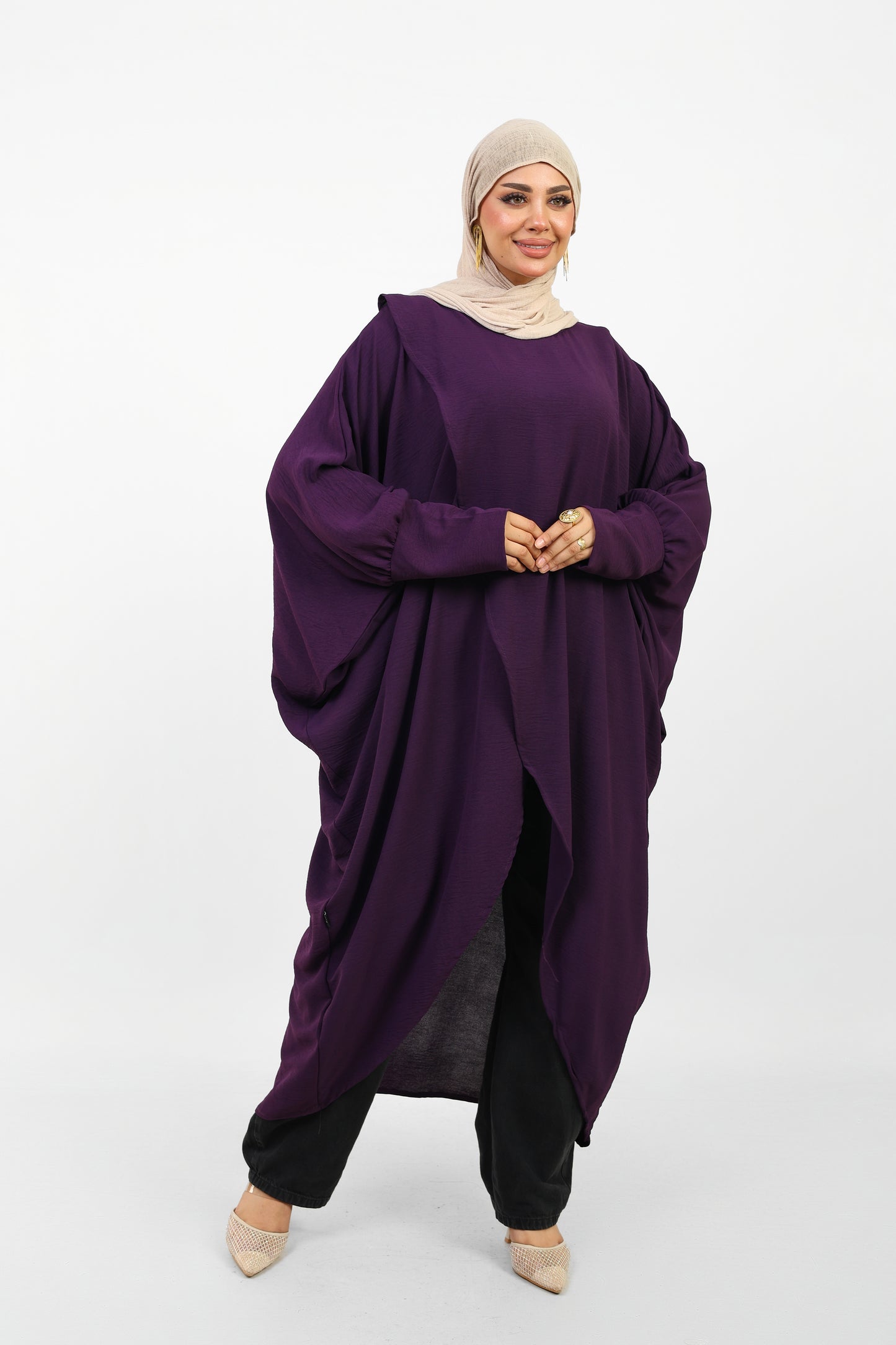 Dali Wear – Ensemble Robe violet Élégant