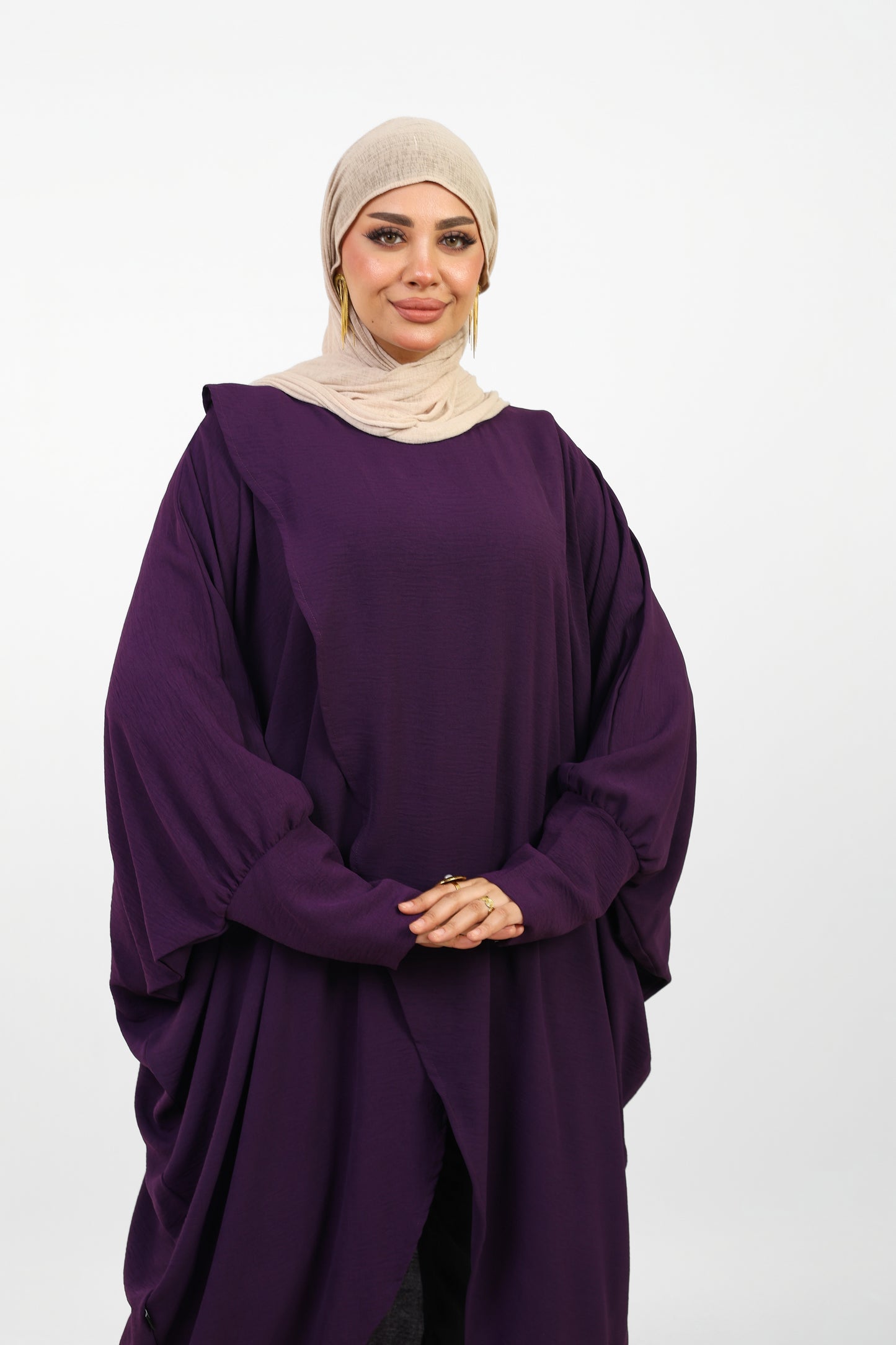 Dali Wear – Ensemble Robe violet Élégant