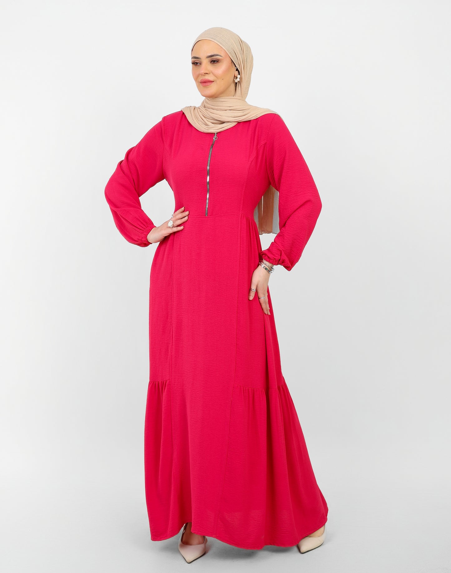 Dali Wear – Ensemble Robe Élégant Rose
