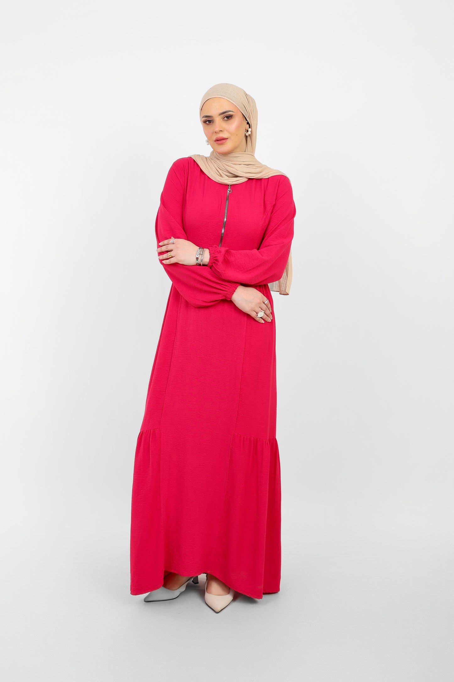 Dali Wear – Ensemble Robe Élégant Rose