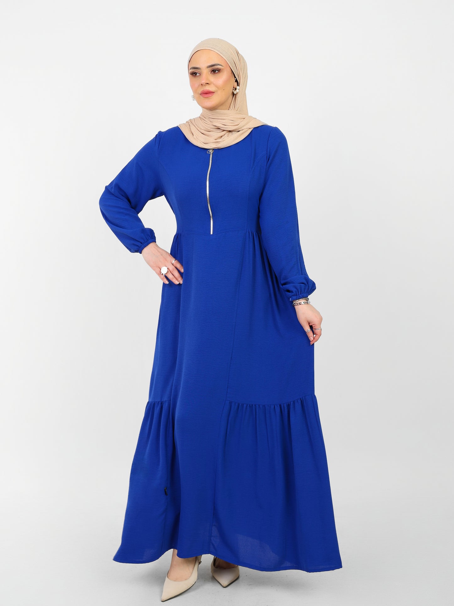 Dali Wear – Ensemble Robe Élégant Bleu